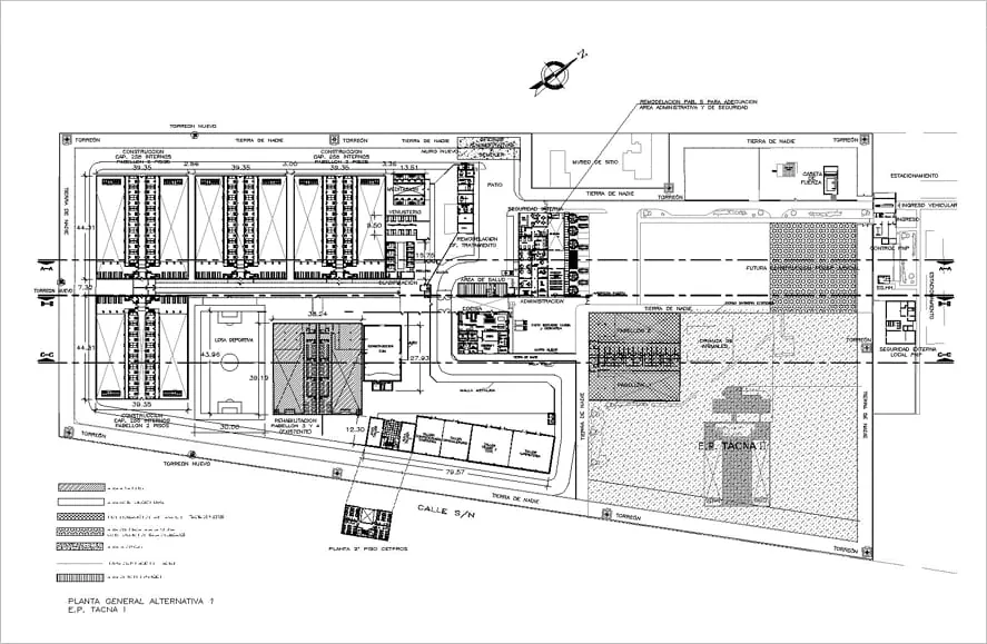 Factibilidad: Ampliación y Remodelación del Establecimiento Penitenciario de Tacna